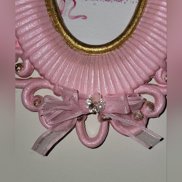 Upcycled 3d framed art with ballerina - Picture 9 of 11